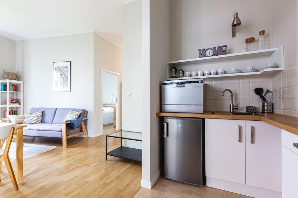 Bright And Cozy Apartment Near Park, With A Huge Terrace. Warsaw Luaran gambar